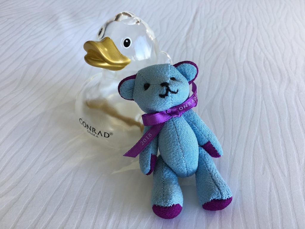 Conrad Osaka complimentary toys